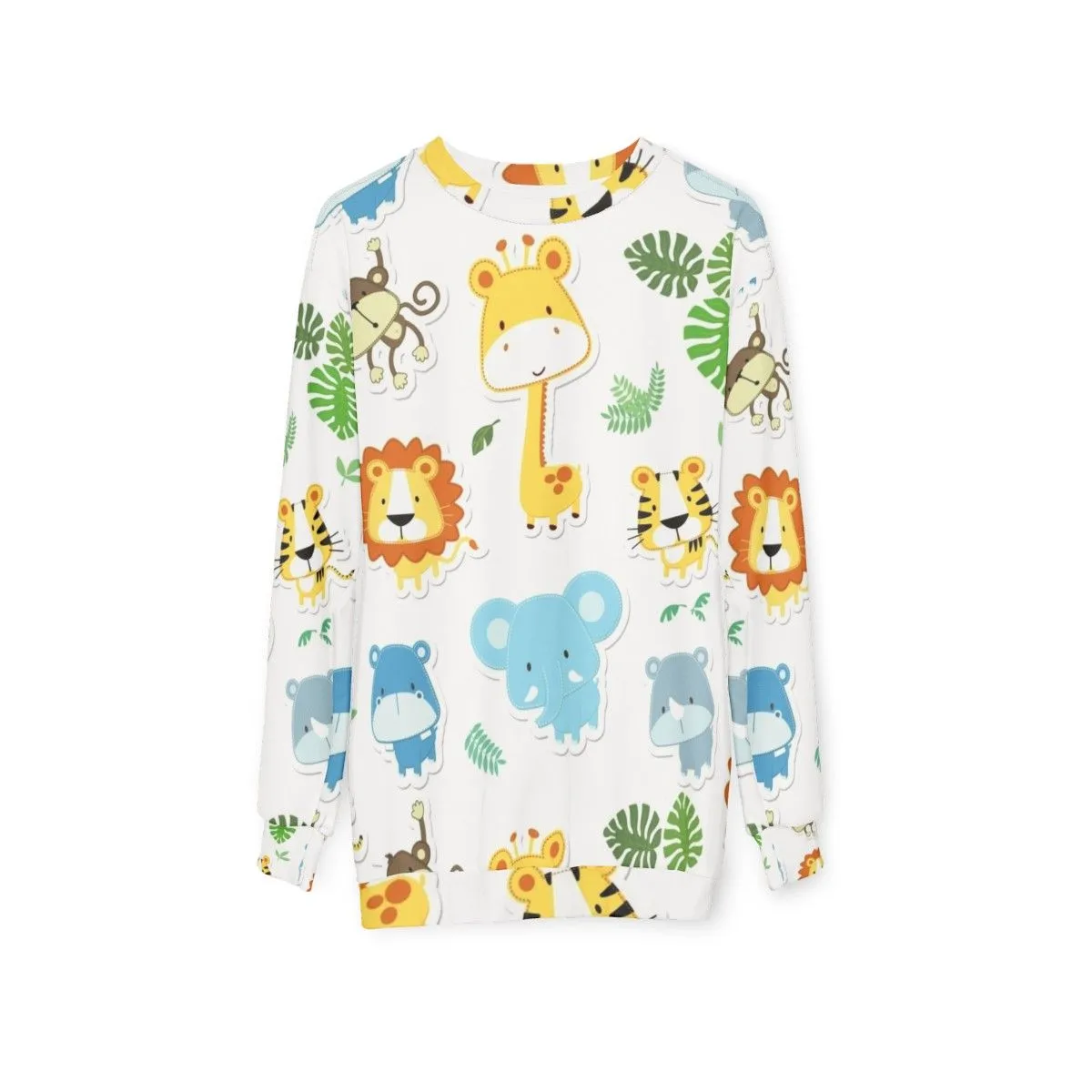 Adorable Baby Animal Print Sweatshirt for Infants