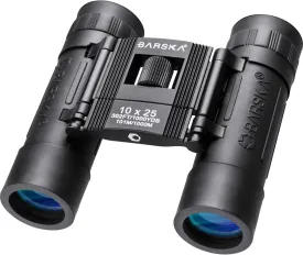 Barska Lucid View 10x25 Classic Compact Binoculars for Outdoor Travel Hunting Hiking Events