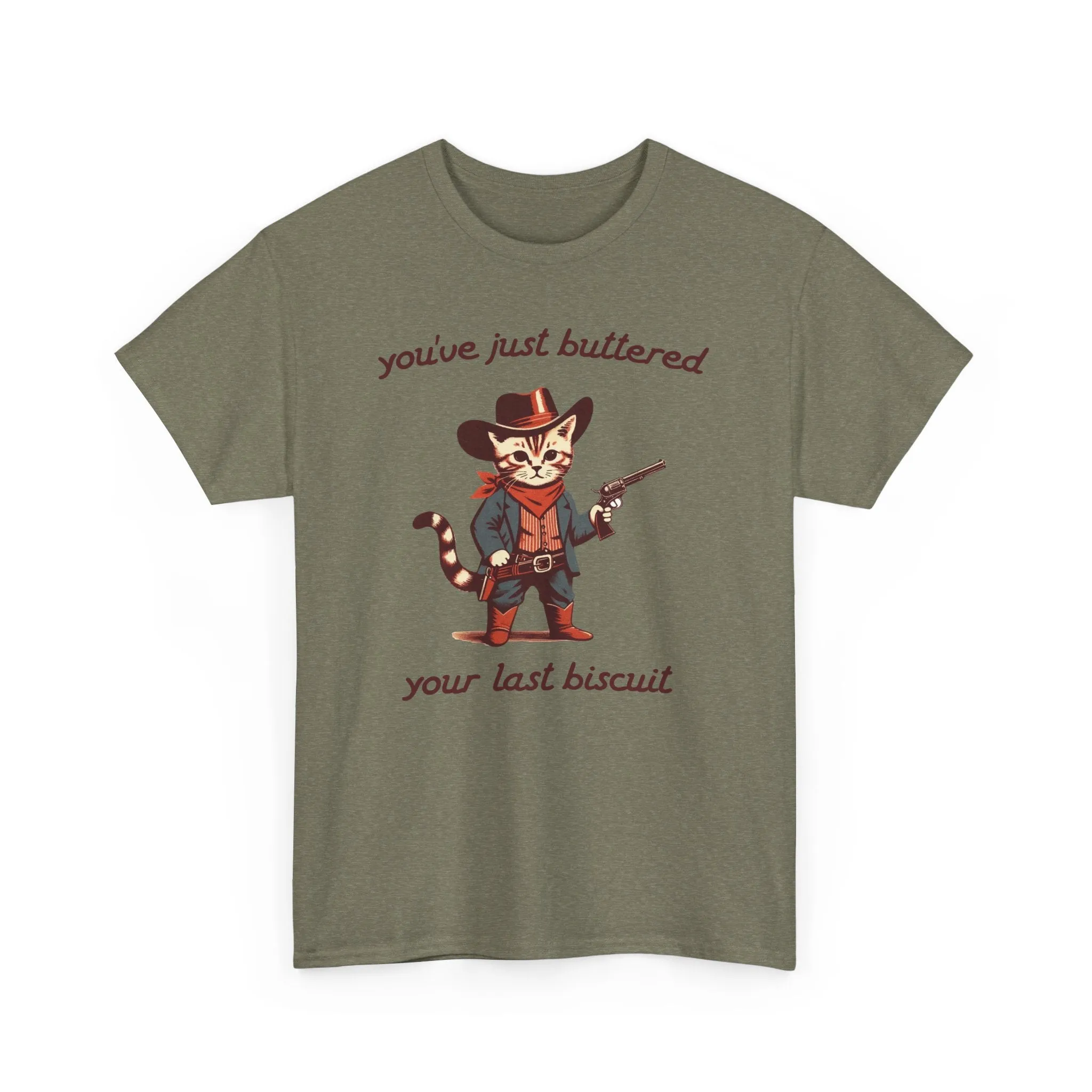 Cat Thanksgiving Shirt, You've Just Buttered Your Last Biscuit Shirt, Cool Halloween Cats Shirt, Halloween T-Shirt, Funny Halloween Shirt