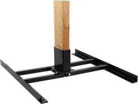 Highwild 2x4 Target Stand Base for AR500 Steel Shooting Targets - Double T-Shaped Base for Shooting Range Outdoor