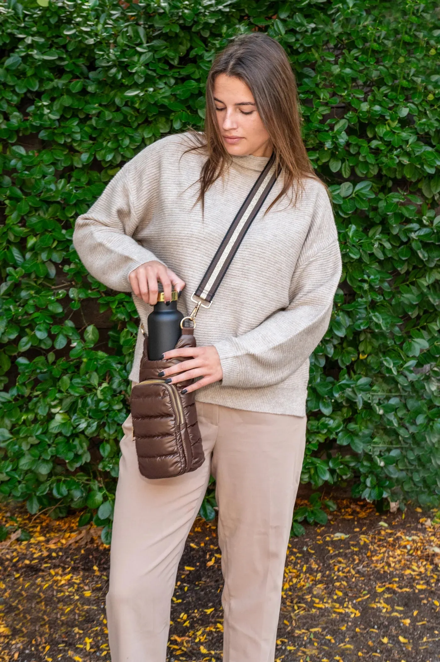 HydroBag In Chocolate Brown Shiny
