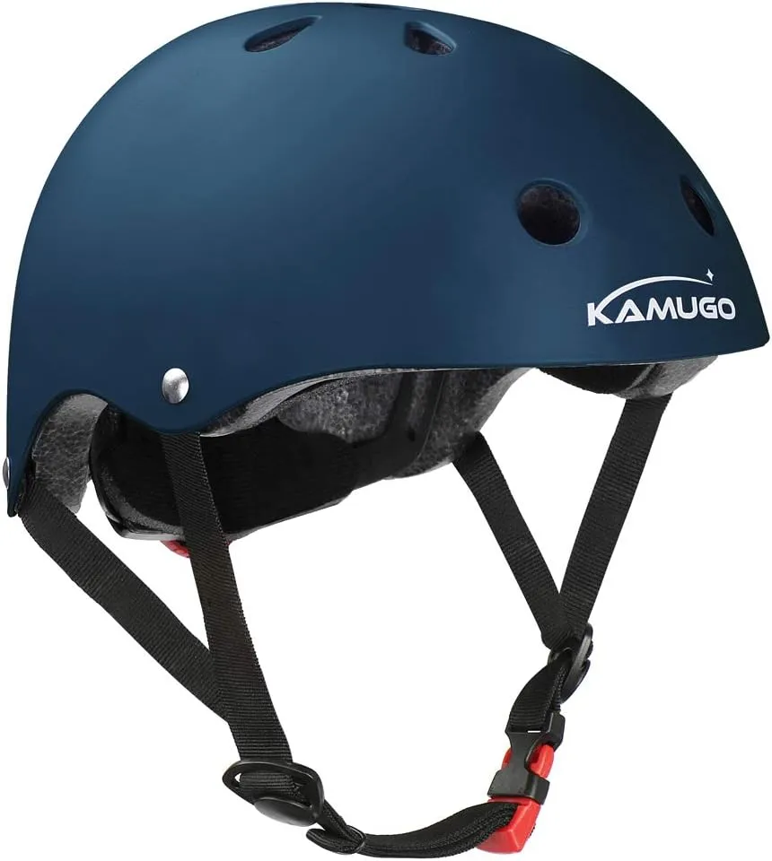 KAMUGO Kids Bike Helmet,Toddler Helmet Adjustable Kids Bicycle Helmet Girls Or Boys Ages 2-8/8-14 Years Old Multi-Sports for Cycling Skateboard Scooter