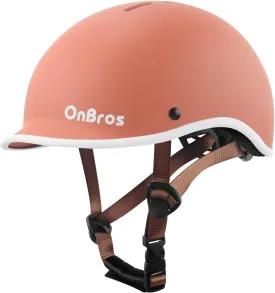 Kids Helmet OnBros Kids Bike Helmet Multi-Sport Adjustable Skateboard Helmet for Kids Girls Boys 51-55CM