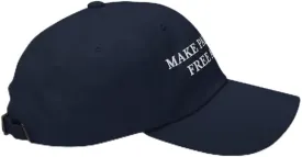 Make Palestine Free Again Hat - Embroidered Adjustable Dad Cap - Casual Wear Social Justice Free Palestine Ball Cap