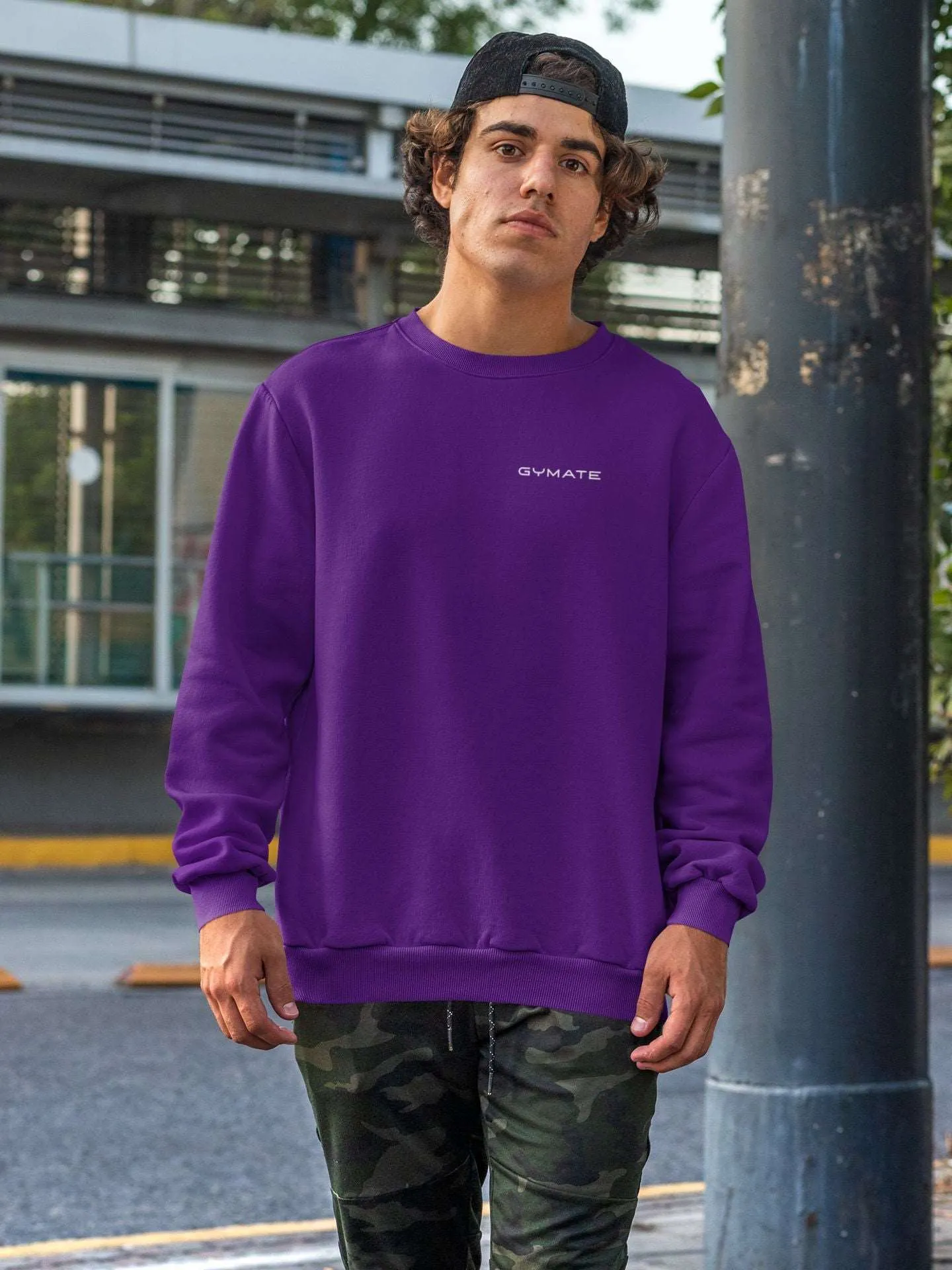 Mens Sweatshirt Original Gymate Logo [chest]