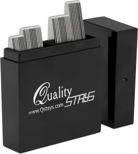Metal Collar Stays for Men  40-Piece Set in 4 Sizes for Dress Shirts by Quality Stays