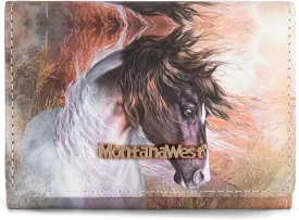 Montana West Womens Small Wallet Trifold Women's Wallets Slim RFID Blocking Wallet with ID Window