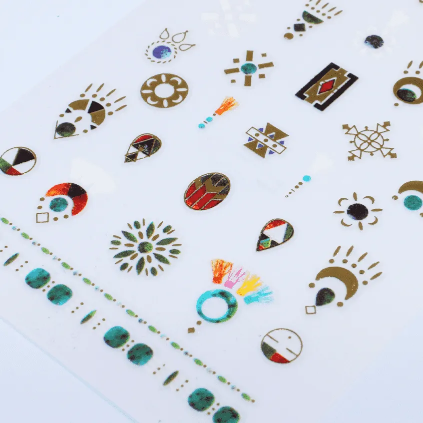 Nail Art Sticker - Bohemian (MG190110-01)