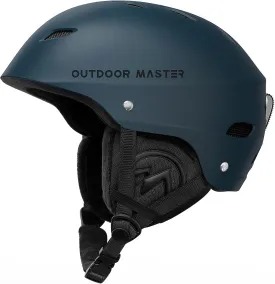 OutdoorMaster Kelvin Ski Helmet - Snowboard Helmet for Men, Women & Youth