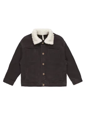 Rylee & Cru Trucker Jacket, Washed Black