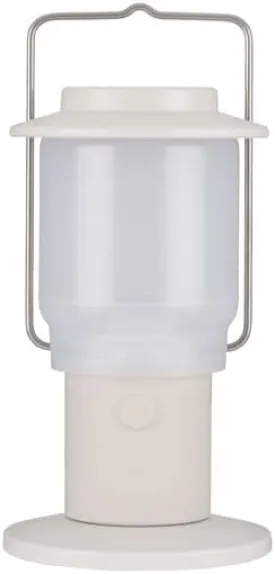 Snow Peak Mini Hozuki - Battery-Powered & Lightweight Camping Light - Portable Lantern for Soft, Ambient Light, Ivory