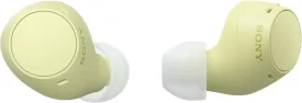 Sony WF-C510 Truly Wireless in-Ear Bluetooth Earbud Headphones with up to 22-Hour Battery, Multipoint-Connection, Mic and IPX4 Water Resistance, Yellow- New