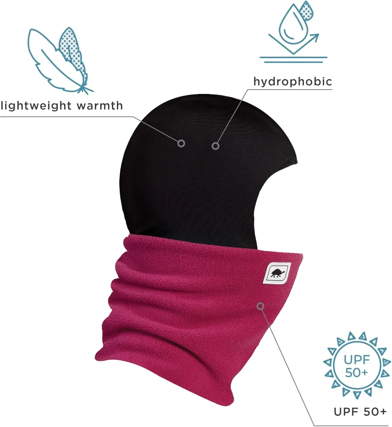 Turtle Fur Shellaclava Chelonia 150 Fleece Neck Warmer Helmet Liner Winter Balaclava Hood