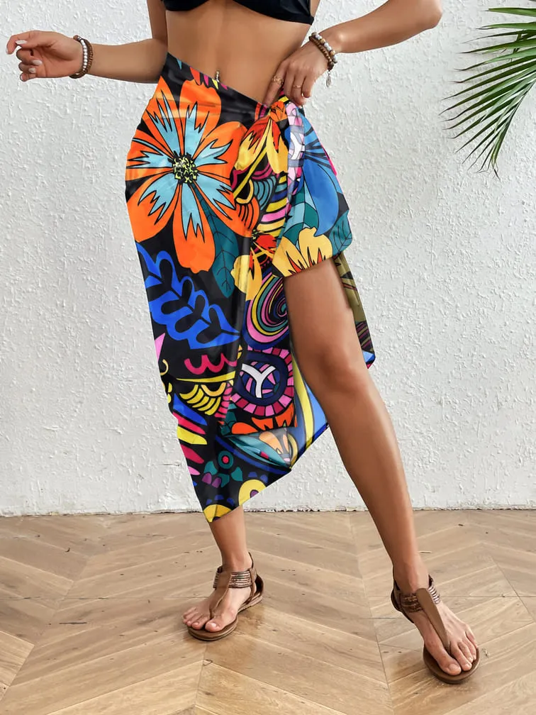 Women Beach Wrap Dress Sarong